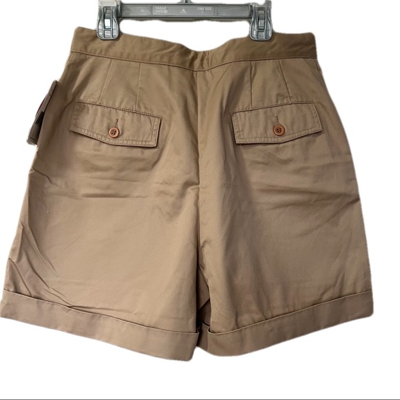Liz Claiborne Size 8 Shorts Tan Women - Picture 3 of 13